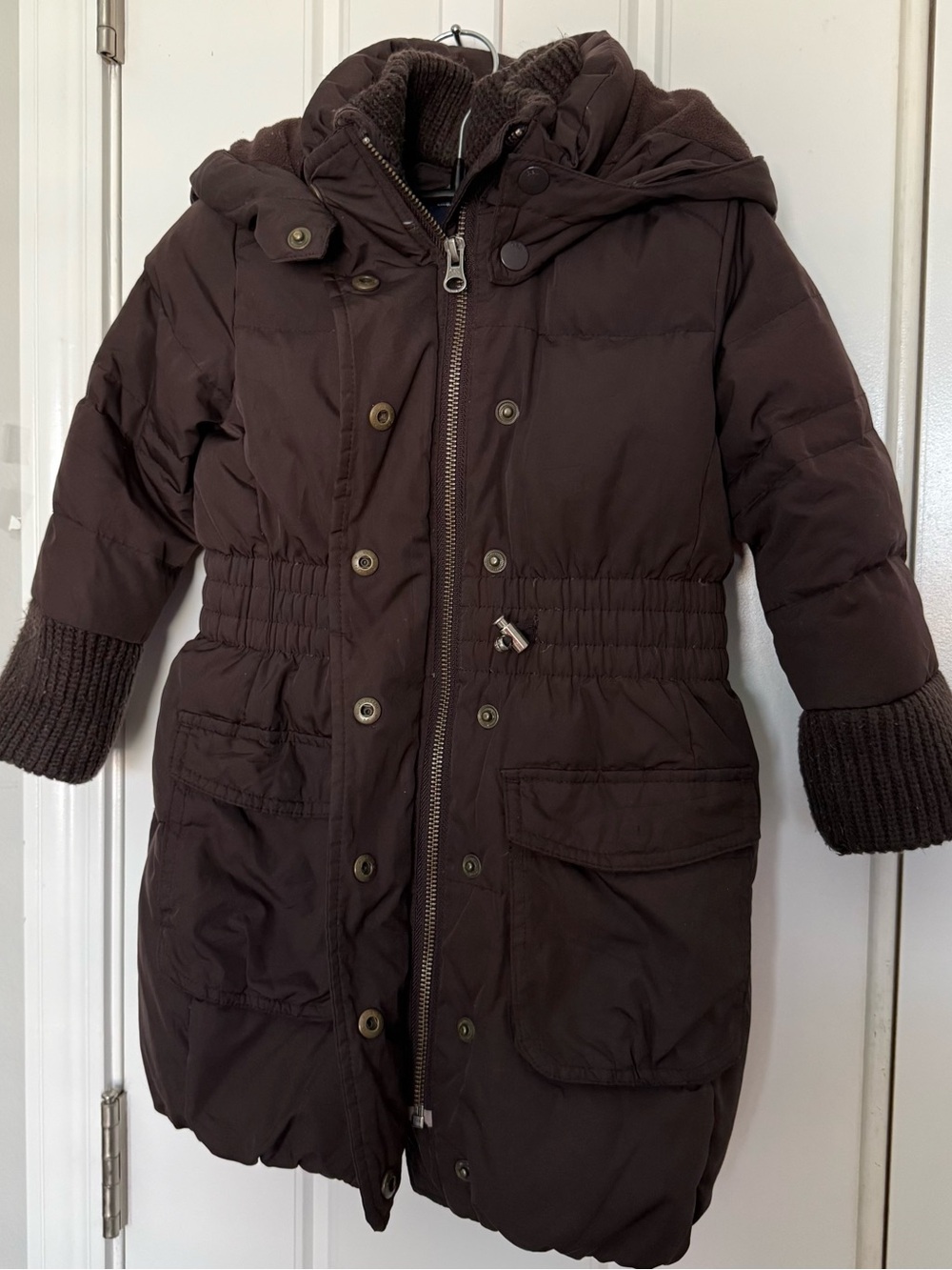 GAP Kids Brown Jacket Size XS 4-5 - Picture 3 of 8